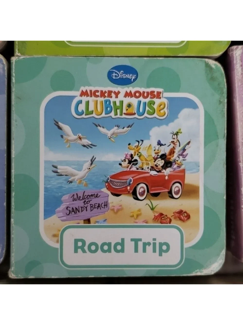 DISNEY Mickey Mouse Clubhouse Chubby First Baby Learning Book Set VGUC
